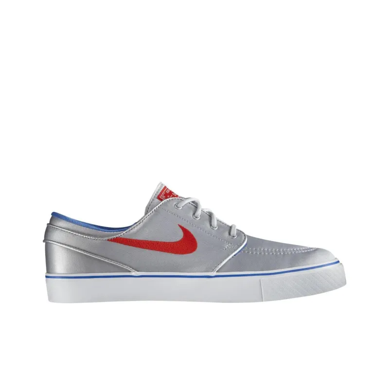 Nike Sb Stefan Janoski Zoom Metallic Silver-1