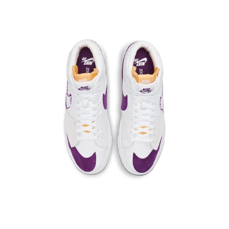 Nike Sb Zoom Blazer Mid Edge Lakers-3