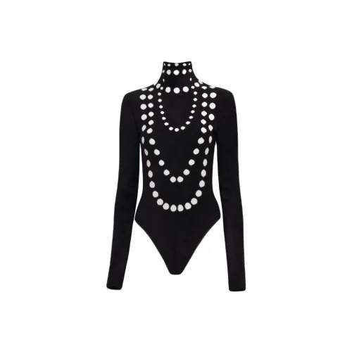 Alaia Bodysuits Women's Black