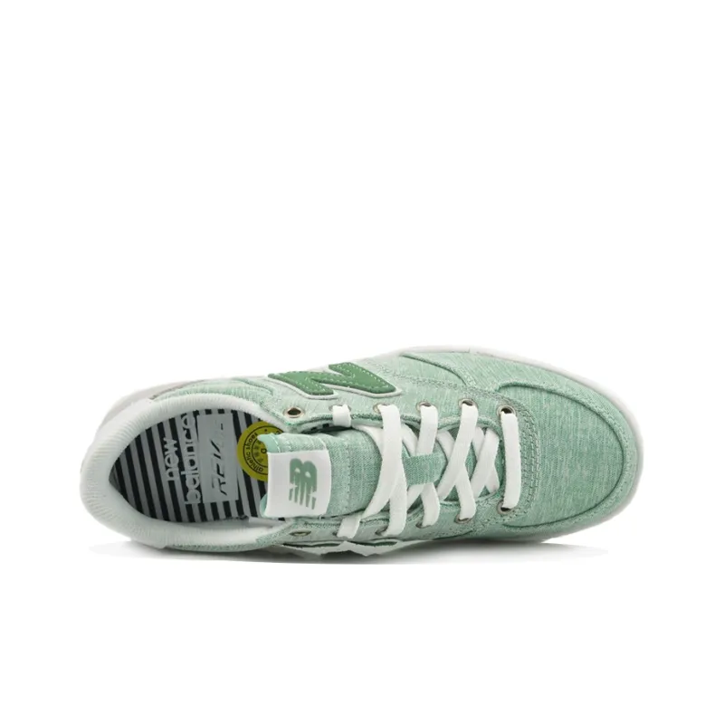 New Balance Unisex 300 Series Canvas Low Top Running Shoes Green/Grey-2