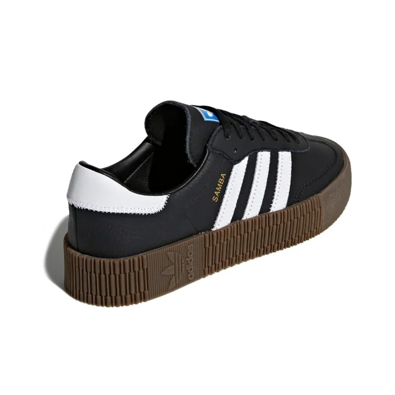 Adidas Sambarose Black White Gum Women's-3
