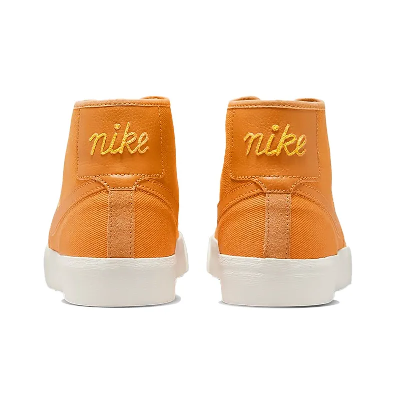 Nike Sb Blazer Court Mid Premium Light Curry-4