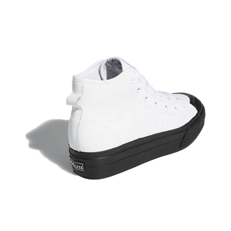 Adidas Nizza Rf Platform Mid White Black Women's-3