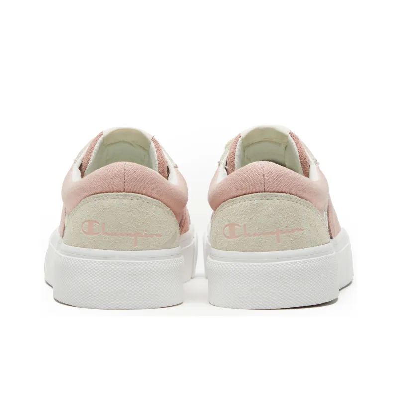 Champion Essentials Heritage Low Cushioning, Wear Resistant Low Top Skateboard Shoes Unisex Pink-3
