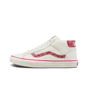 Mid Skool Vans 37 'Sport Paisley White Red'