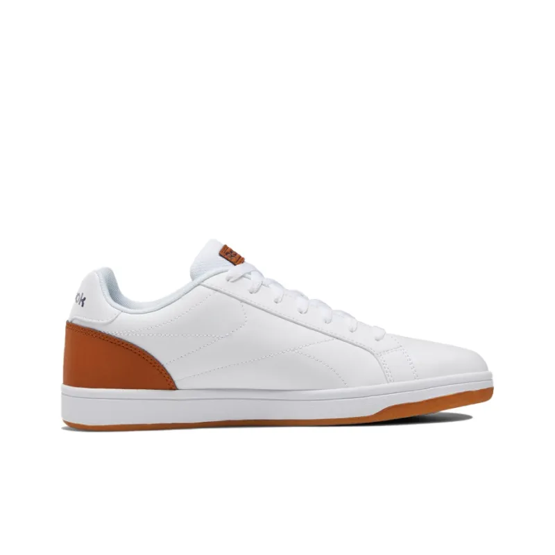 Reebok Royal Complete Clean Low Top Skateboard Shoes Men's White Brown-1