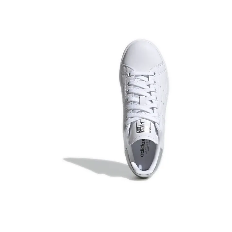 Adidas Stan Smith Debossed Logos Silver Women's-3