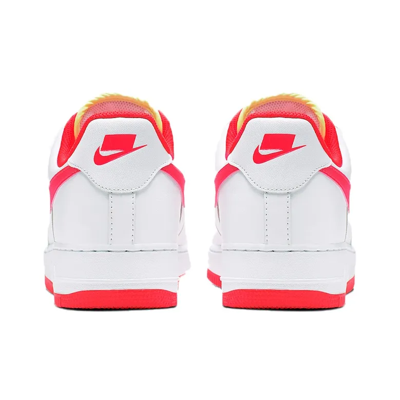 Nike Air Force 1 Low Transparent White Crimson-3