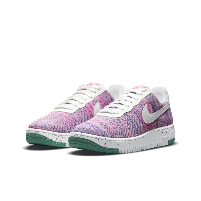 Nike Air Force 1 Low Crater Flyknit Fuchsia Glow Women's-2