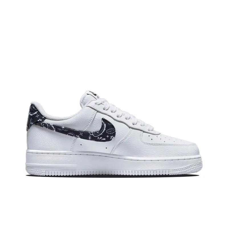 Nike Air Force 1 Low '07 Essential White Black Paisley Women's-1