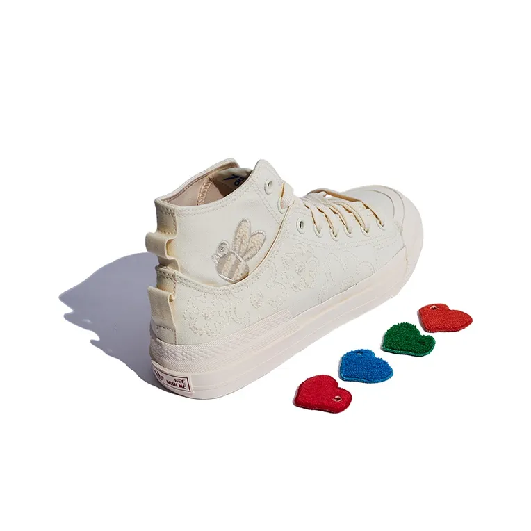 Nizza Melting Sadness X Adidas Originals High Dl 'Bee With You Cream White'-3