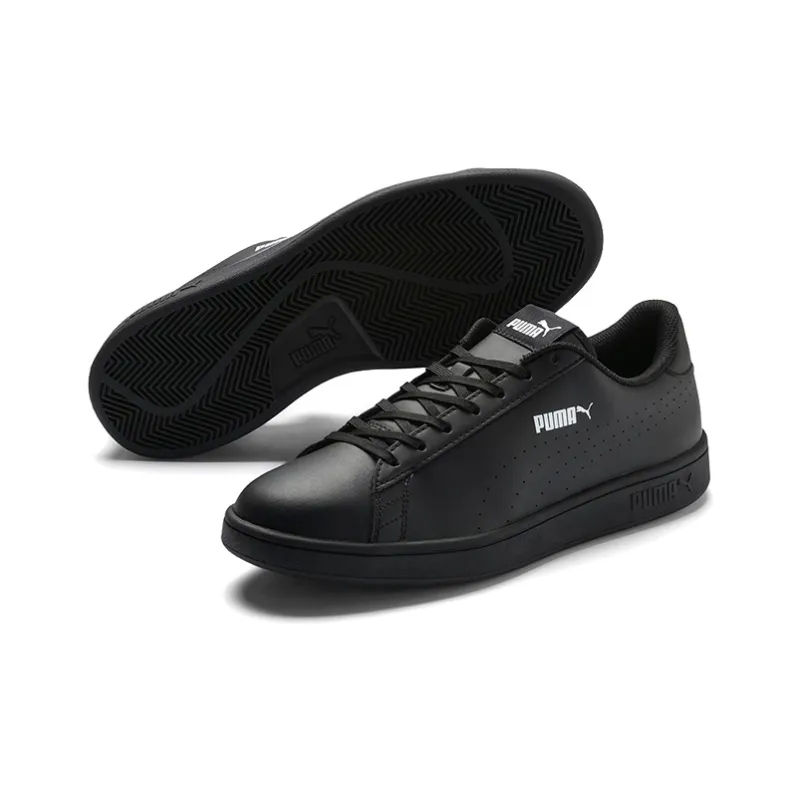 PUMA Smash V2 L Perf Black Women's-4