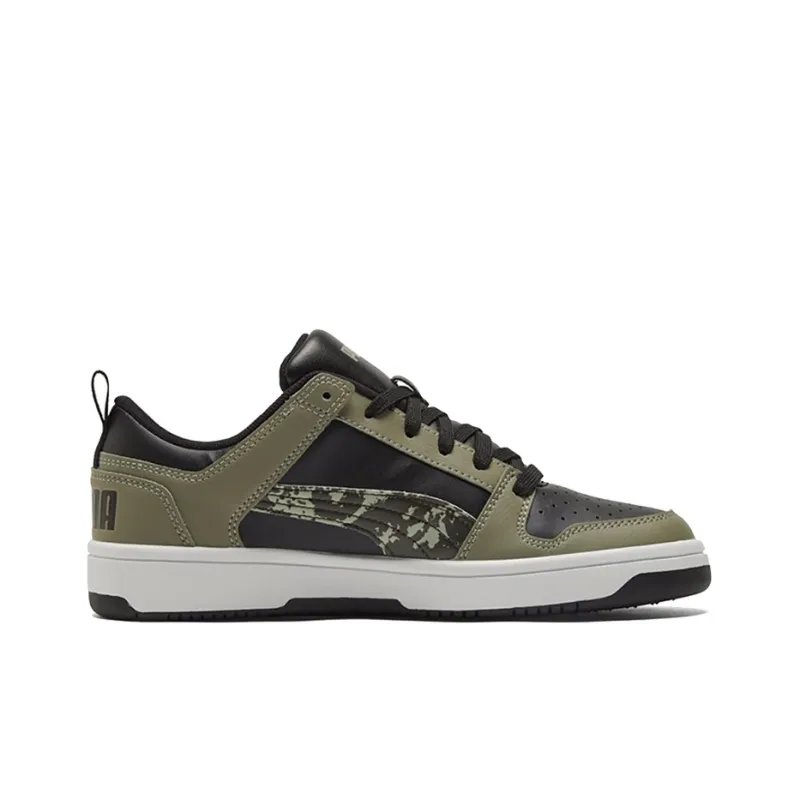 Puma Rebound LayUp Low Black Desert Sage-1