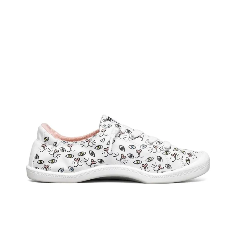 Skechers Bob's Beach Bingo Wear-Resistant Low-Top Skateboard Shoes Women's Multicolor-1