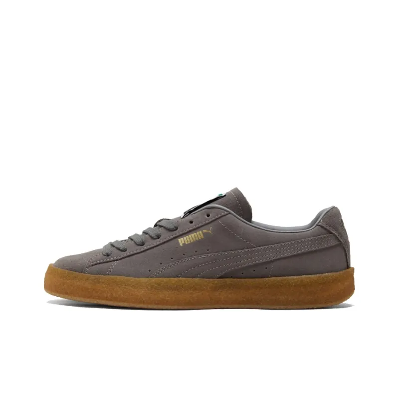 PUMA Suede Crepe Leisure Board Shoes Grey-0