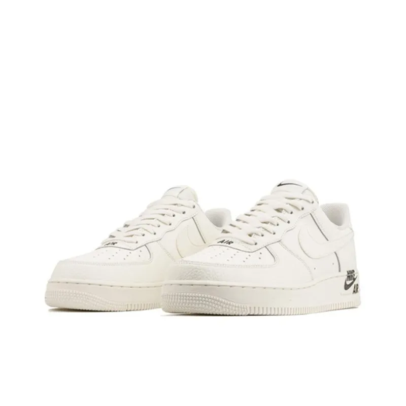 Nike Air Force 1 Low Sail Black-2
