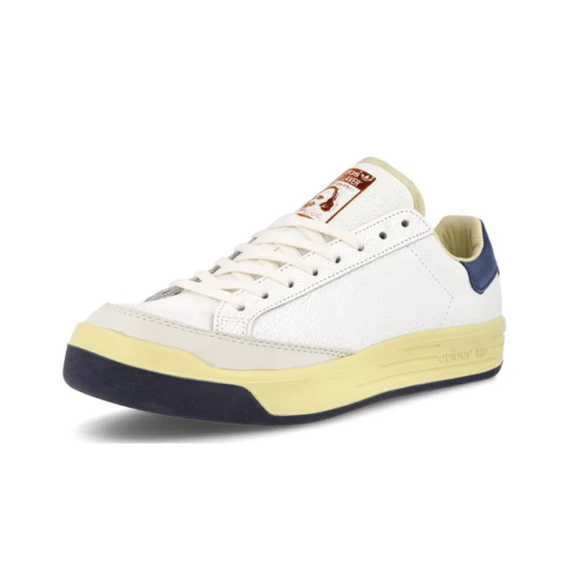 Adidas Originals Rod Laver Cracked White Navy-2