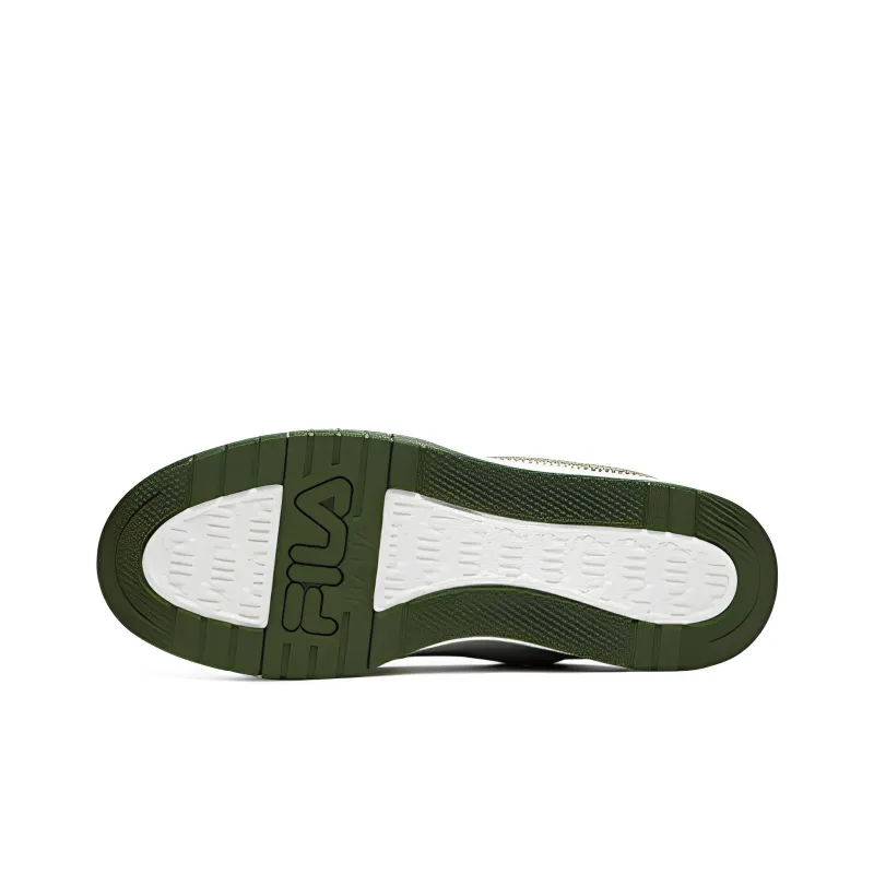 FILA FUSION T88 SKB Anti-Slip And Wear-Resistant Lightweight Low-Top Skateboard Shoes Men's Gray Green-5
