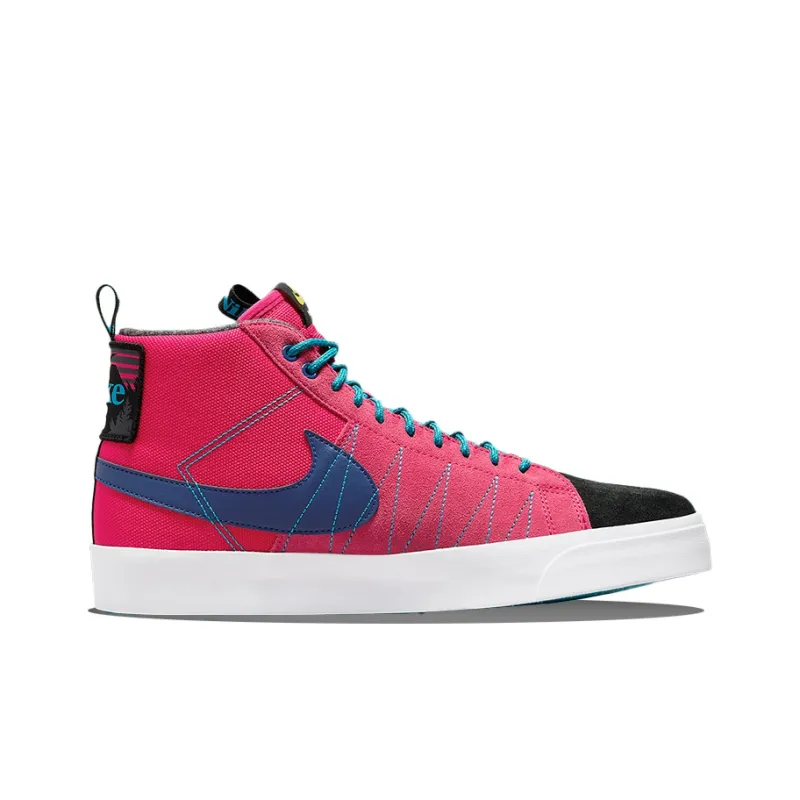 Nike Sb Skateboard Blazer Mid Acclimate 'Pink Black'-1