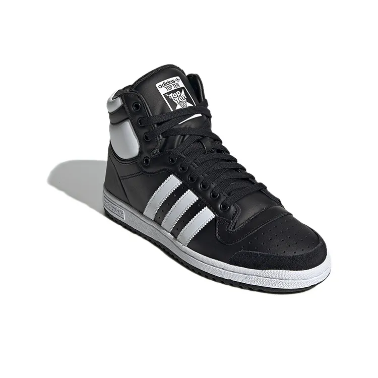Adidas Top Ten Hi Black White-2