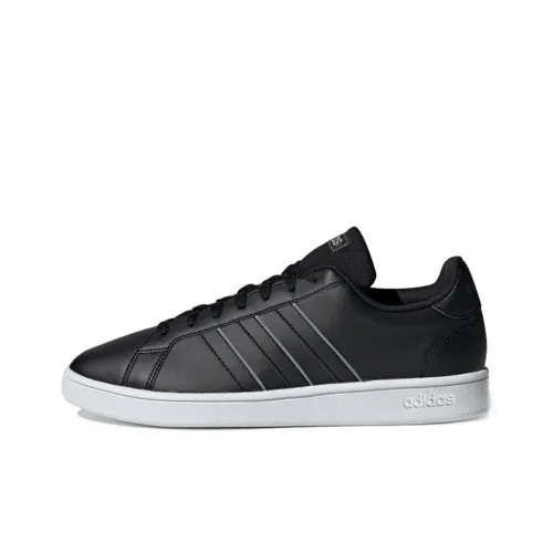 Adidas Neo GRAND COURT Skateboard Shoes Unisex Low-Top Black/Grey