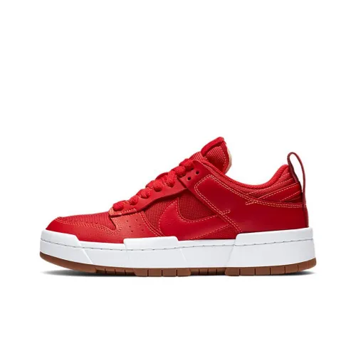 Nike Dunk Low Disrupt Red Gum Women's