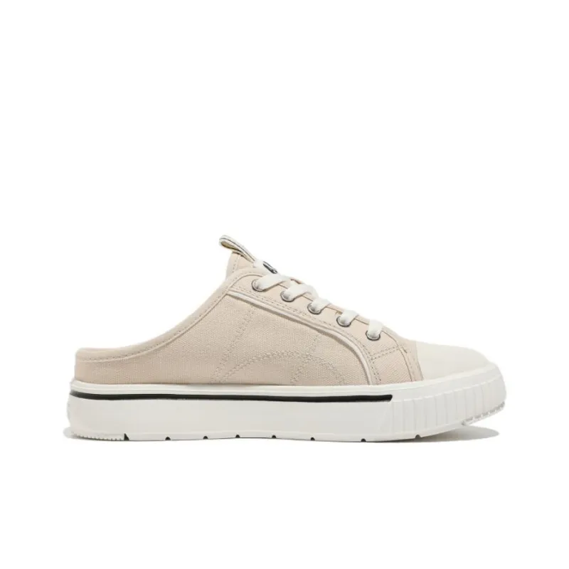 FILA Unisex Low Top Slip on Sneakers Khaki-1