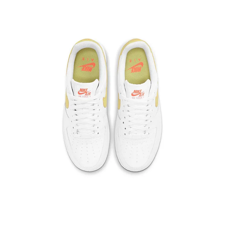 Nike Air Force 1 Low '07 White Citron Women's-3