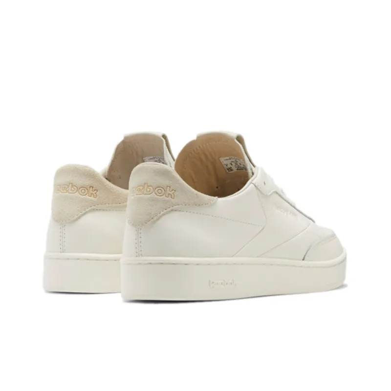 Reebok Unisex Club C Clean Sneakers Ivory-3