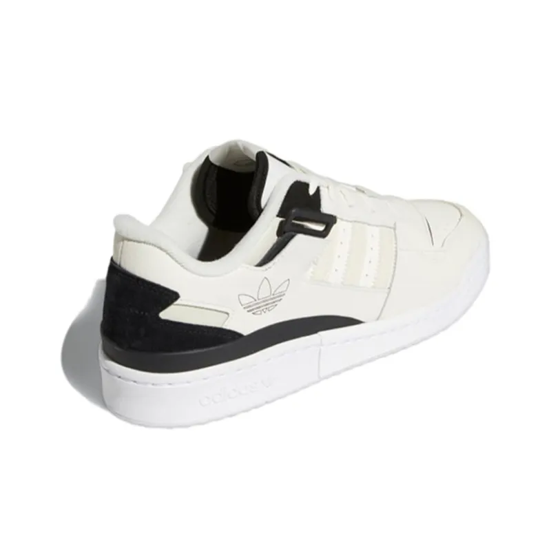 Adidas Forum Exhibit Low Cream White Black-3