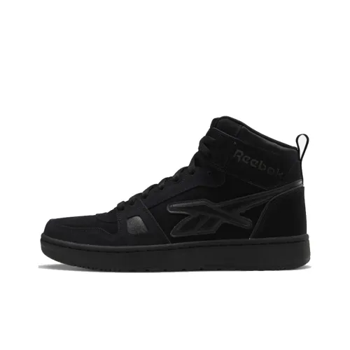 Reebok Resonator Skateboard Shoes Men Mid-Top Black