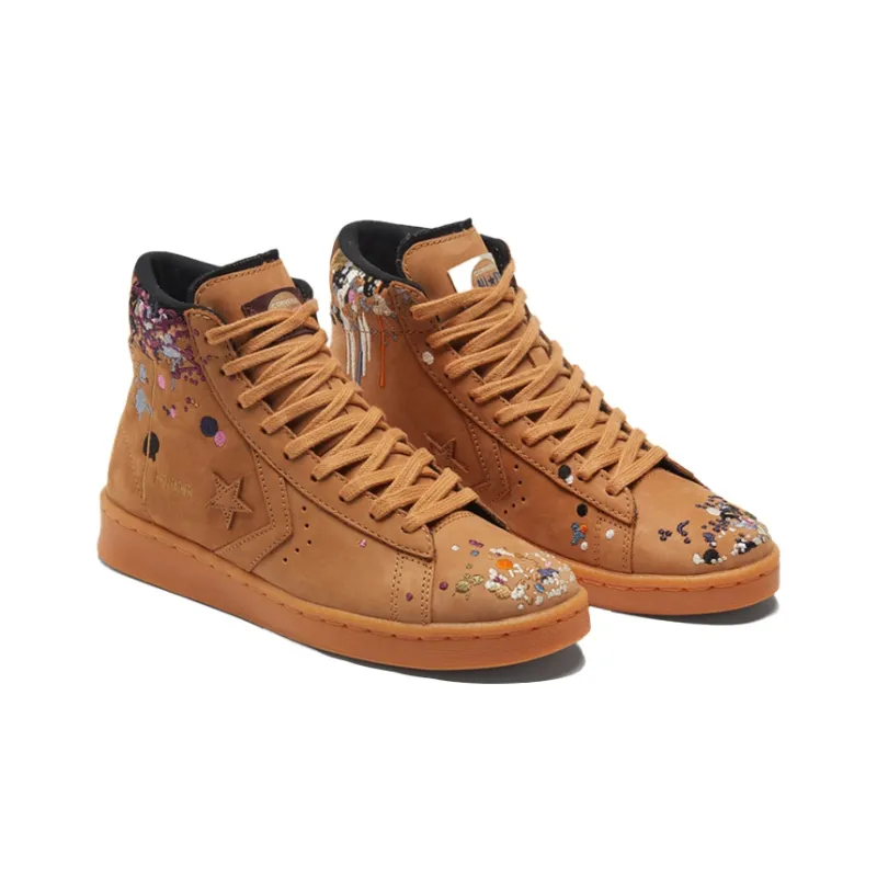 Converse Pro Leather Hi Bandulu Paint Splatter Flux-2