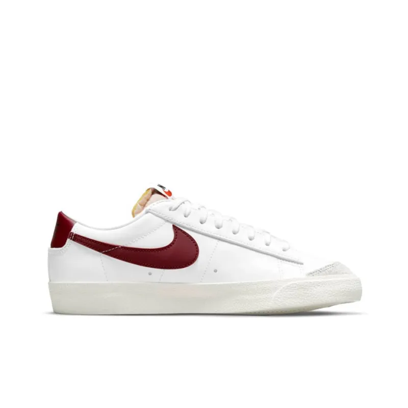 Nike Blazer Low 77 White Team Red Women's-1