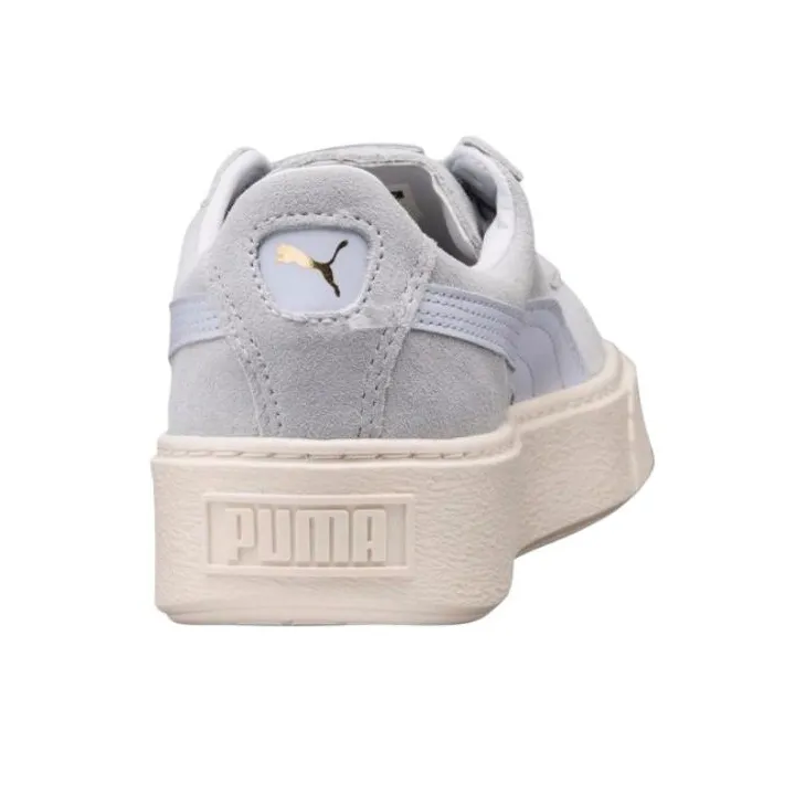 PUMA Suede Platform 'Blue' Women's-3