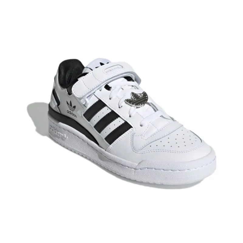Adidas Forum Low Cloud White & Core Black Women's-2