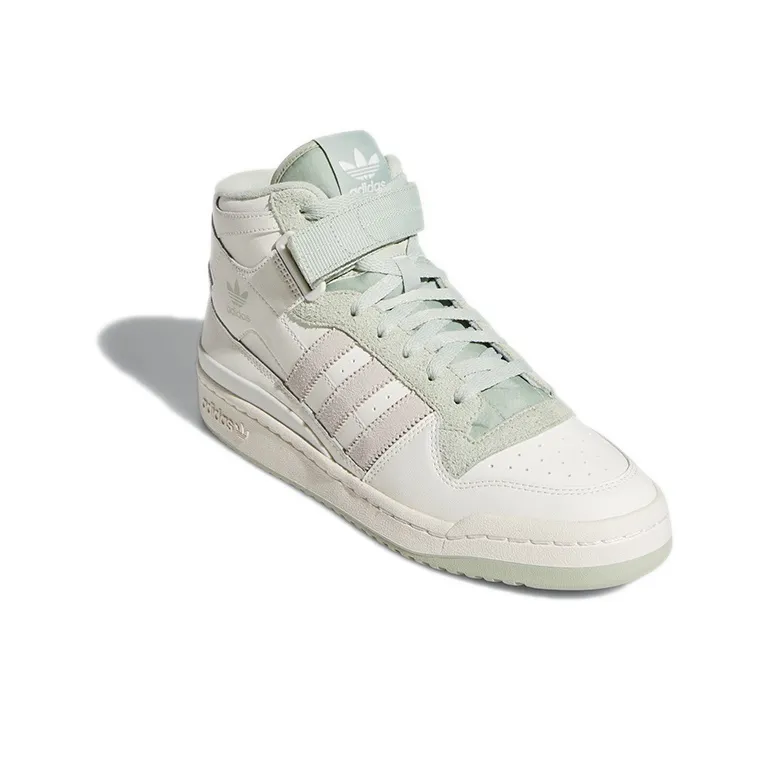 Adidas Originals Forum Mid Shoes 'White Green'-2