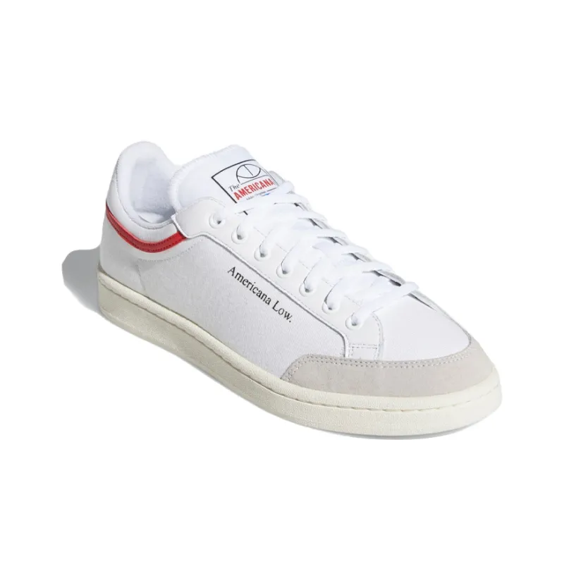 Adidas Americana Low Cloud White Glory Red-2
