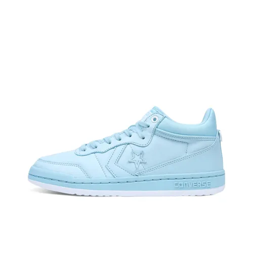 Converse Fastbreak Skateboard Shoes Unisex Mid-Top Aqua Blue