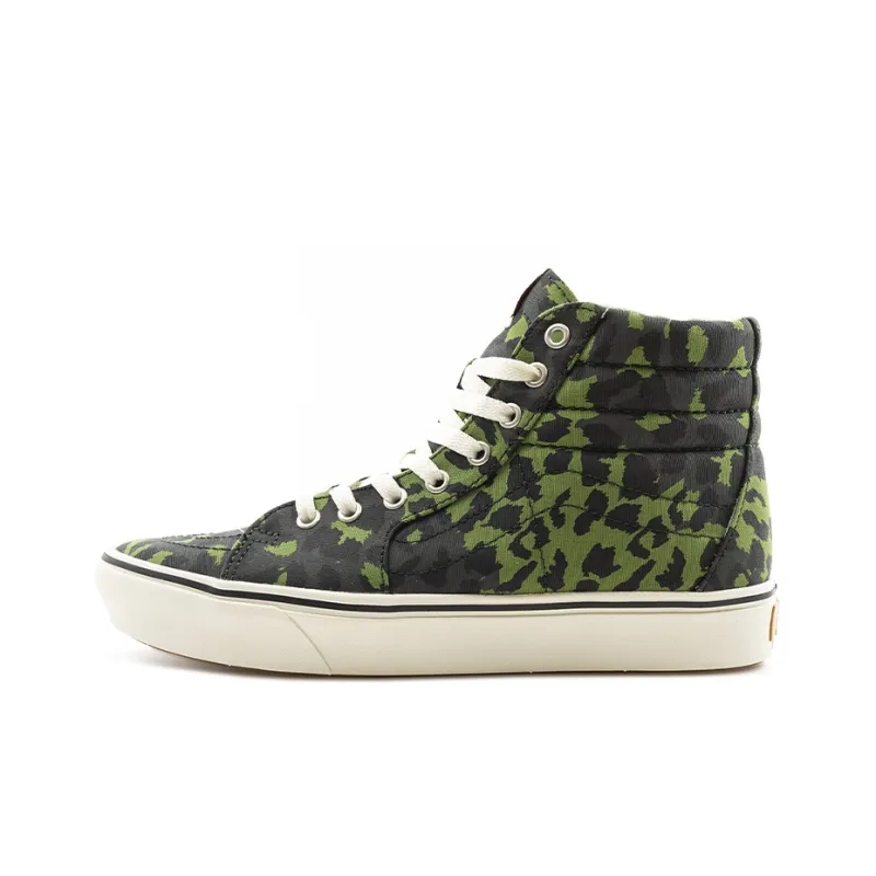 Vans Sk8 Hi Comfycush Xld Leopard Cactus Scarab-0