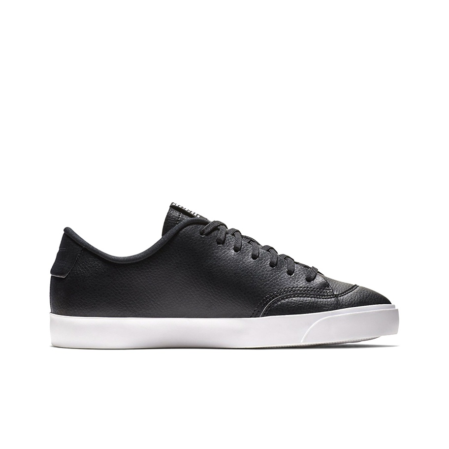 nike blazer city low black white