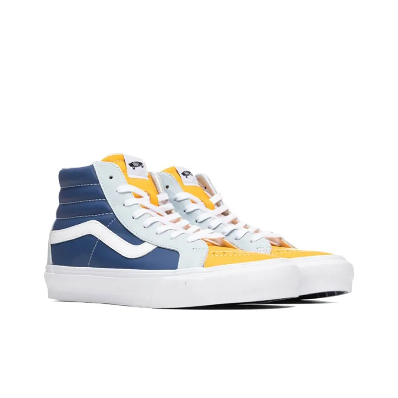 Sk8 Vans Hi Reissue Ef Lx 'Saffron True Navy'-1