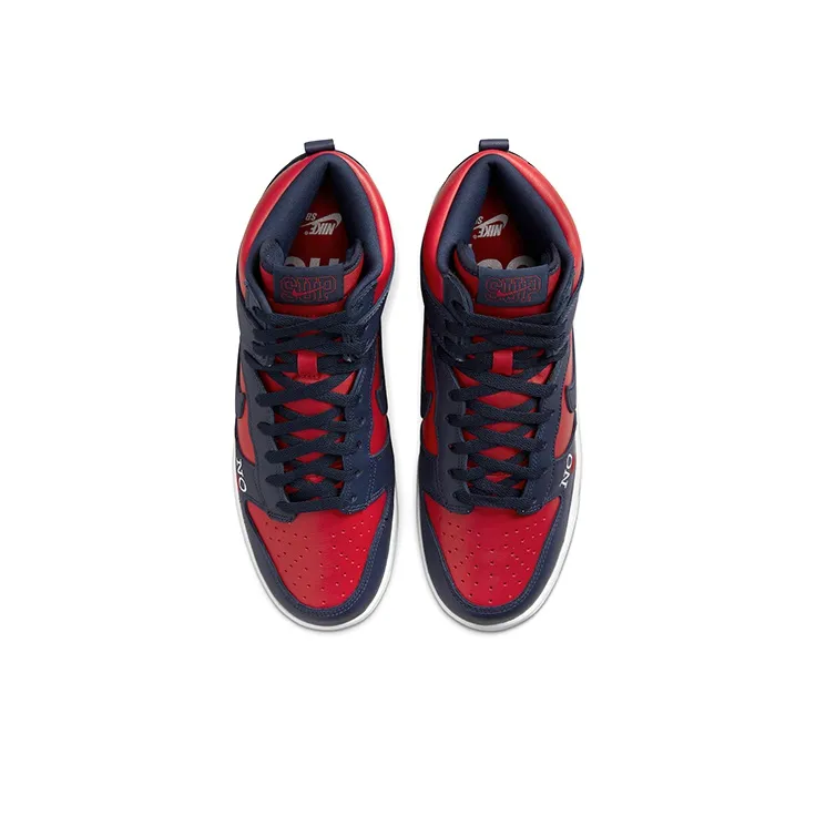 Nike Sb Dunk High Supreme By Any Means Navy-3
