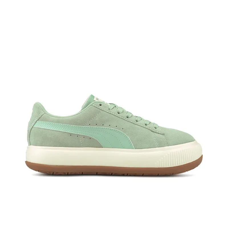 PUMA Suede Mayu Sneakers 'Green Cream White' Women's-1