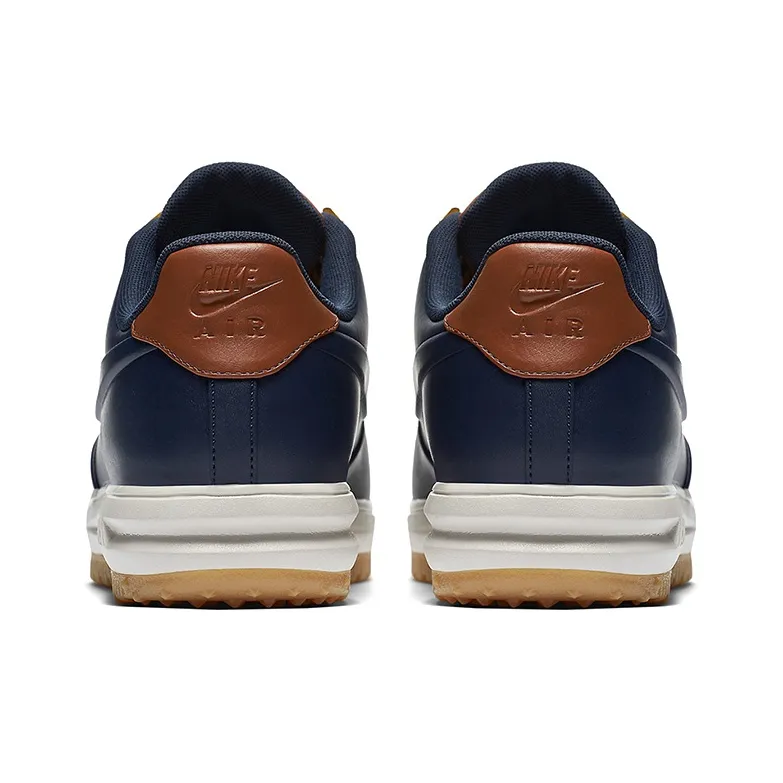 Nike Lunar Force 1 Duckboot Low Obsidian Saddle Brown-4