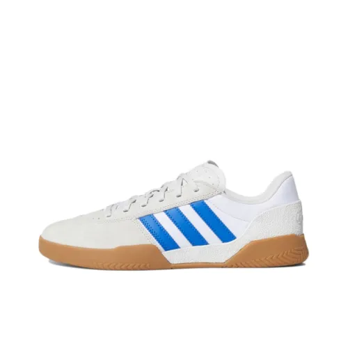 Adidas Originals City Cup Skateboard Shoes Men Low-Top White/Blue