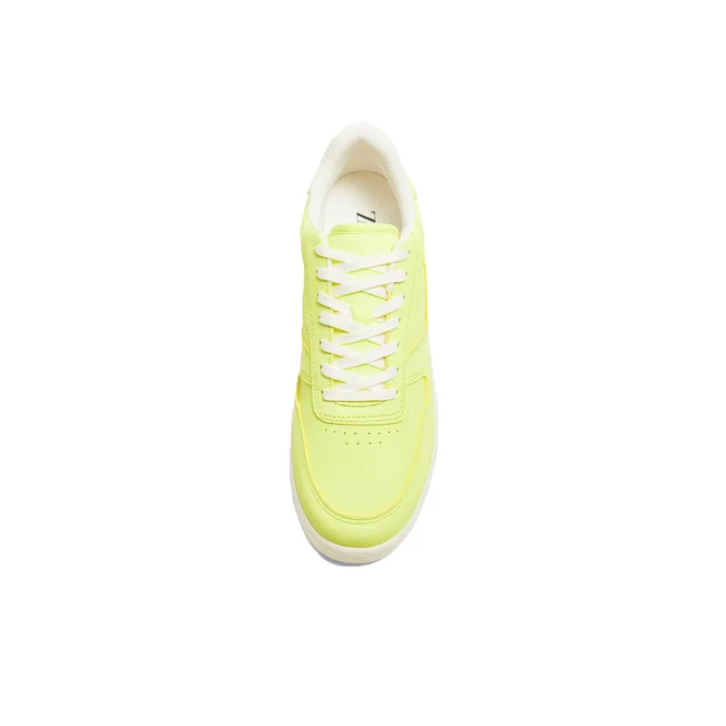 ZARA Low-Top Skateboard Shoes Men's Lime Green-2
