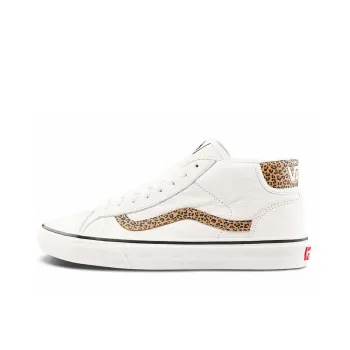 Vans General Mid Skool Skate Shoes 'White Brown'