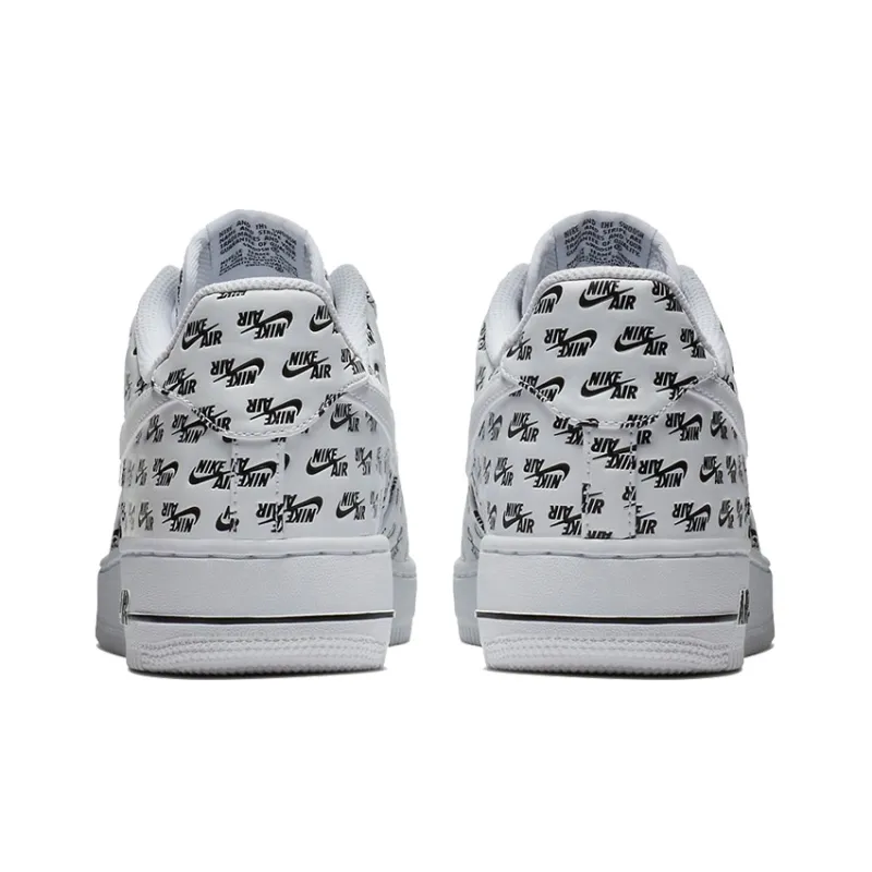 Nike Air Force 1 Low All Over Logo White-4