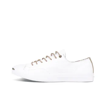 Converse Jack Purcell Wear resistant Non Slip Low Tops Casual Skateboarding Shoes Unisex White