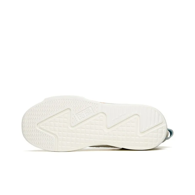 Anta Life Collection KT G6 Soup Slip-Resistant Cushioning Skateboard Shoes White Gray-4